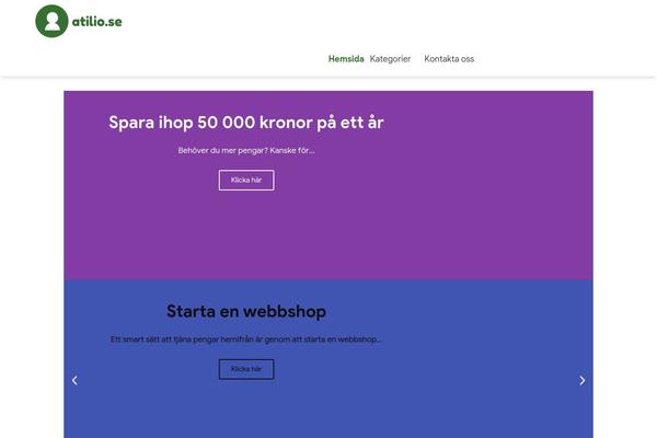 Techno theme site design template sample