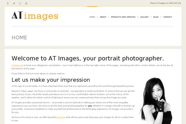 Eunoia theme site design template sample