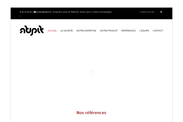 Invicta theme site design template sample
