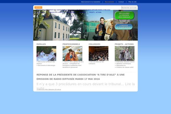 Ata theme site design template sample