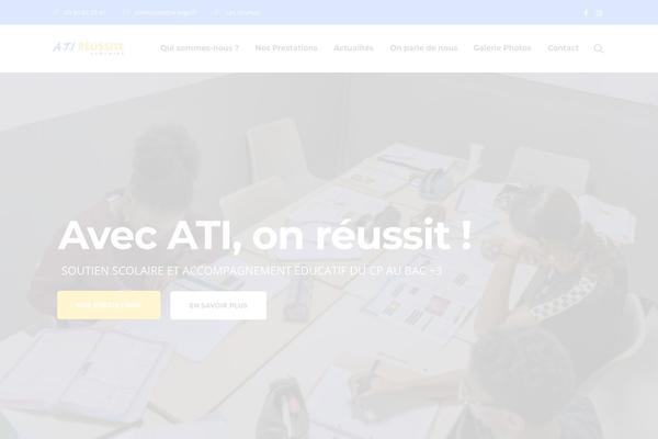 Edukul theme site design template sample