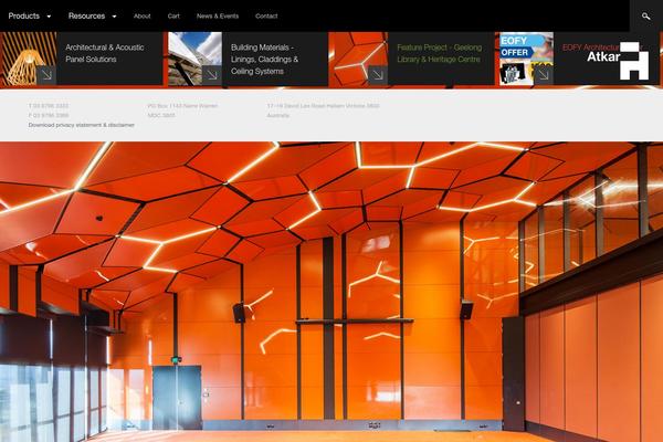Oberon theme site design template sample