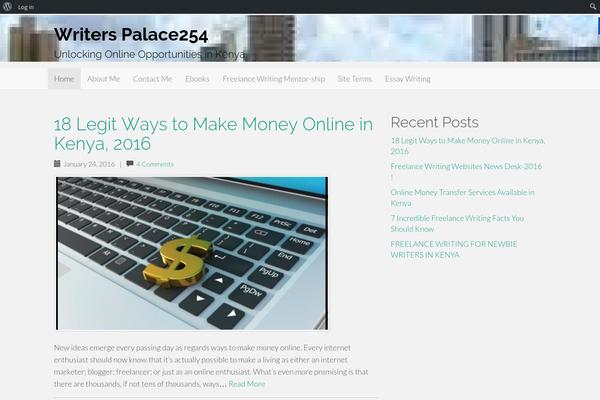 Flat Bootstrap theme site design template sample