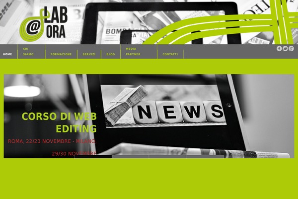Libra theme site design template sample