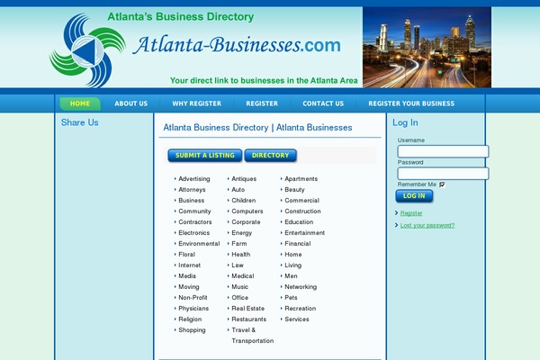 Site using Business-directory-zipcodesearch plugin