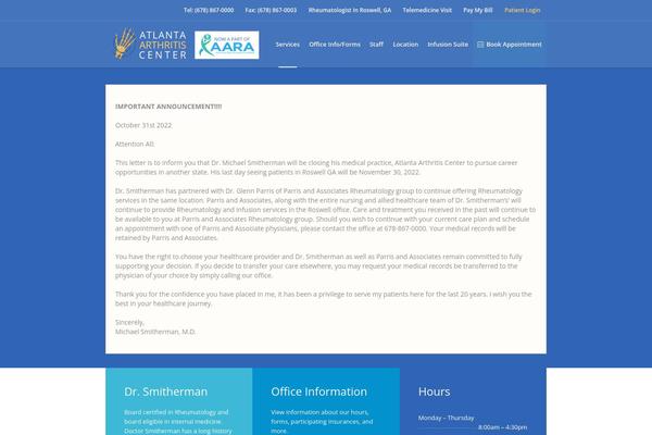 Medical-clinic theme site design template sample