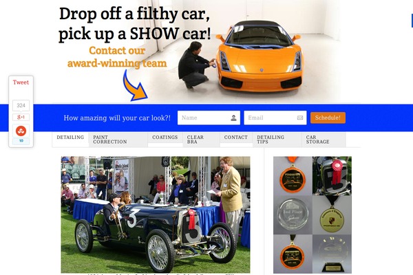 minimalzerif theme websites examples