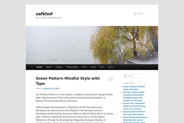 Visual theme site design template sample