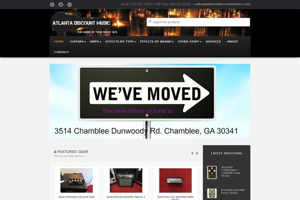 Icarostore theme site design template sample