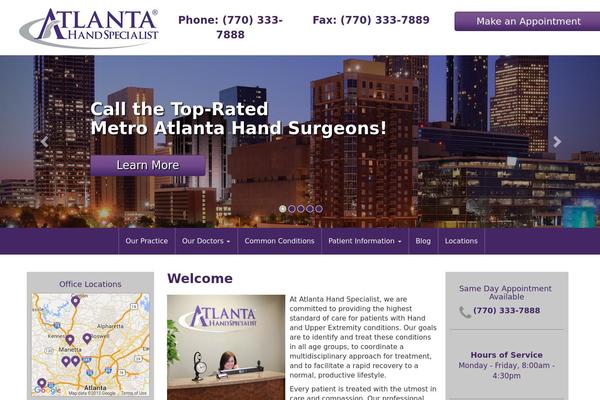 Site using Google Maps Easy plugin