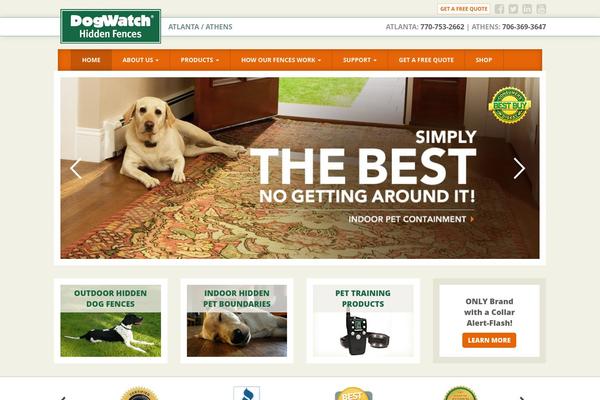 atlantahiddendogfence.com site used Dogwatch