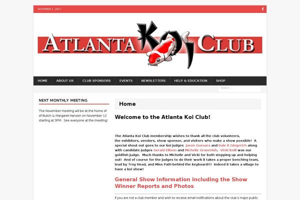 MH Magazine theme site design template sample