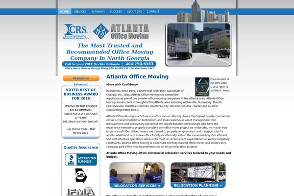 atlantaofficemoving.com site used Crs
