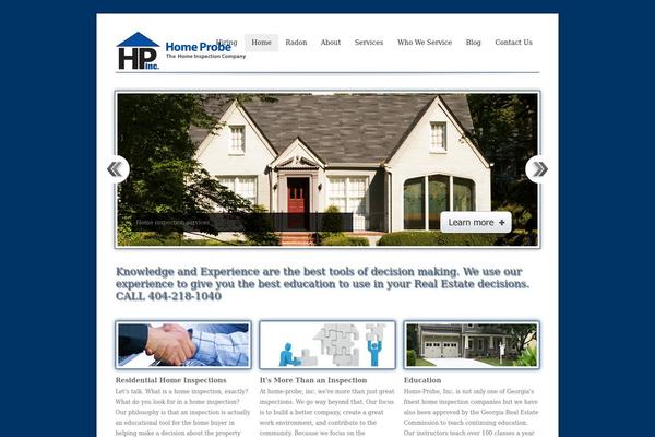 Simplicity theme site design template sample