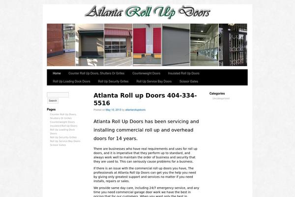 Sliding Door theme site design template sample