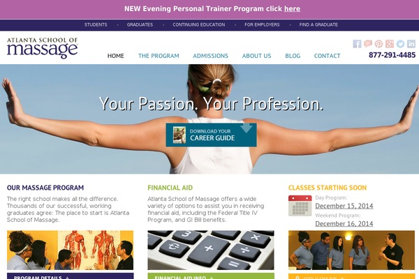 Asm2 theme site design template sample