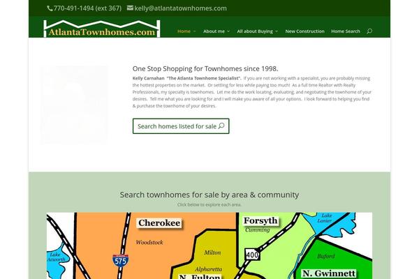 Divi theme site design template sample