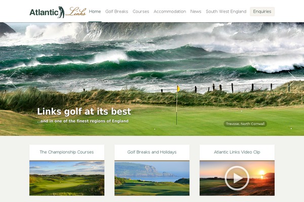 Atlantic theme site design template sample
