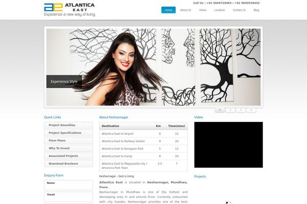 Cross Apple theme site design template sample