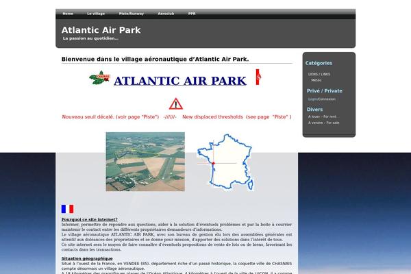 atlanticairpark.com site used Aeros