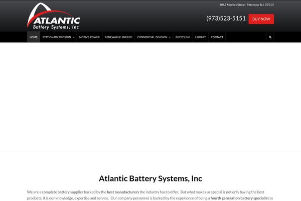 Total theme site design template sample