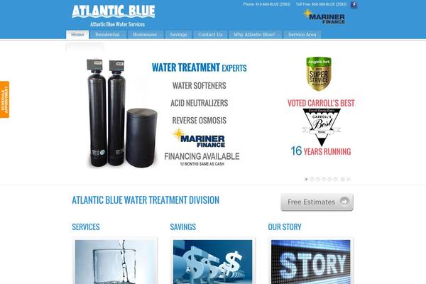PureVISION theme site design template sample