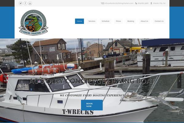 456sailing theme site design template sample