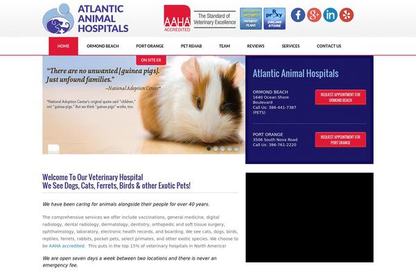 Atlantic theme site design template sample