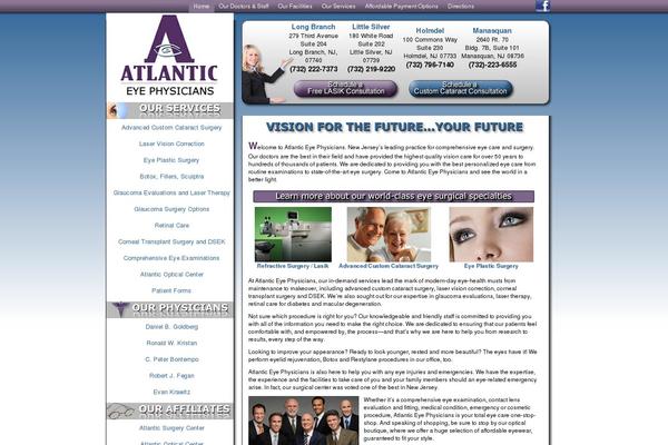 atlanticeyephysicians.com site used Pcg