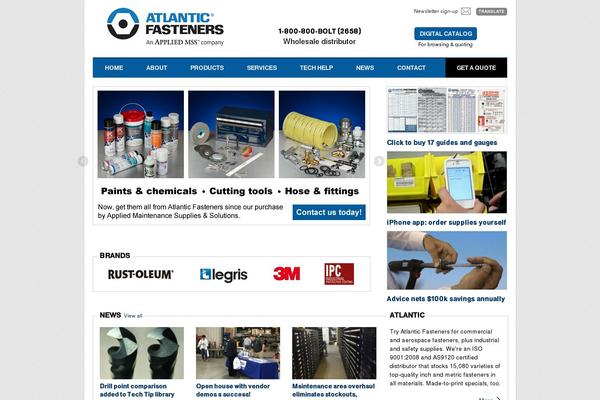 Af theme site design template sample