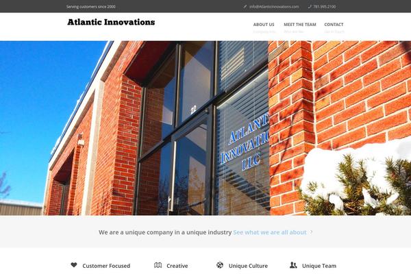 Bigwig theme site design template sample