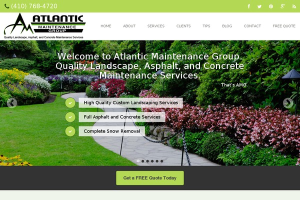 Awi theme site design template sample