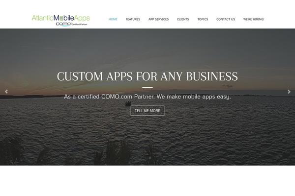Awaken theme site design template sample