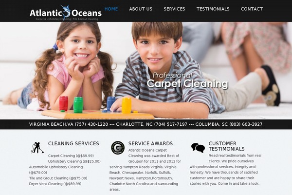Radial theme site design template sample