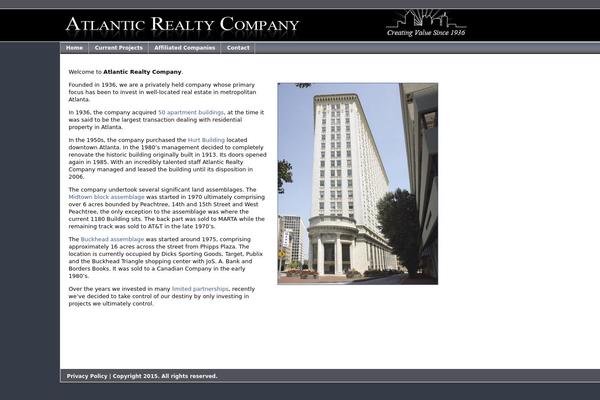 atlanticrealtycompany.com site used Aarc