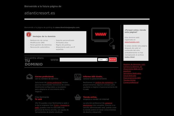 Atlantic theme site design template sample