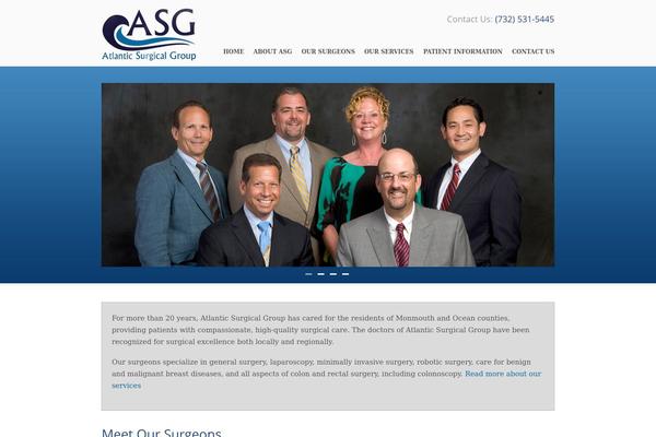 Care theme site design template sample