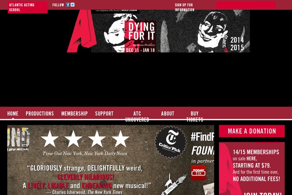 Atlantic theme site design template sample