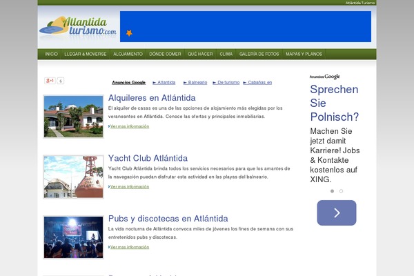 Site using Booking-hotels plugin