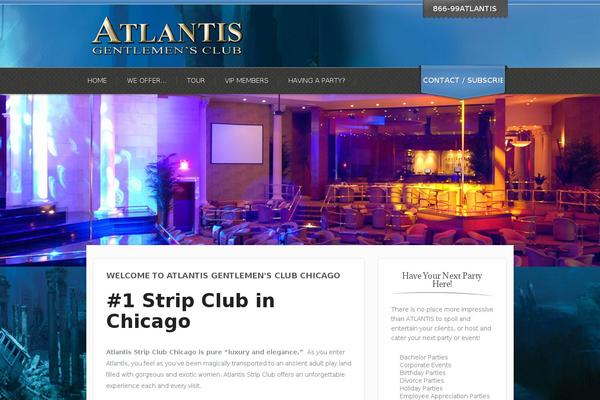 Bistro theme site design template sample