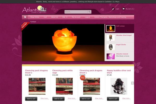 Bellissima theme site design template sample