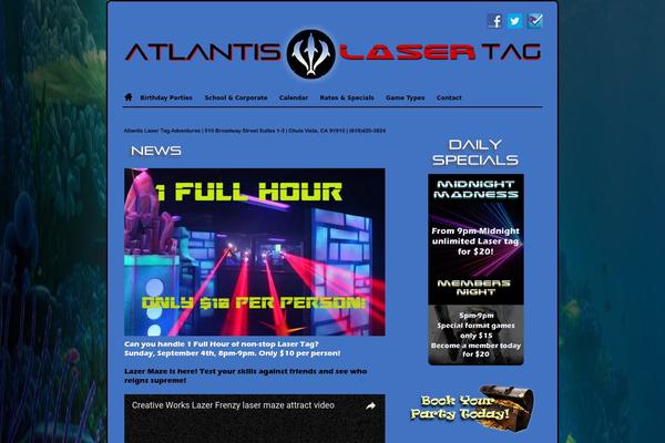 Funki theme site design template sample