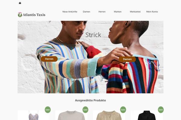 Mik theme site design template sample