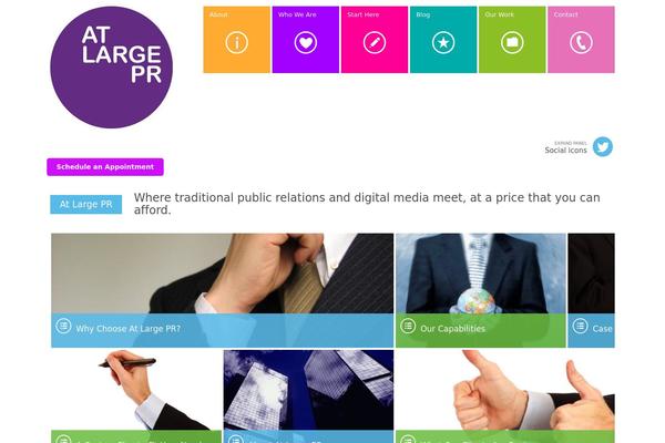 One Touch theme site design template sample