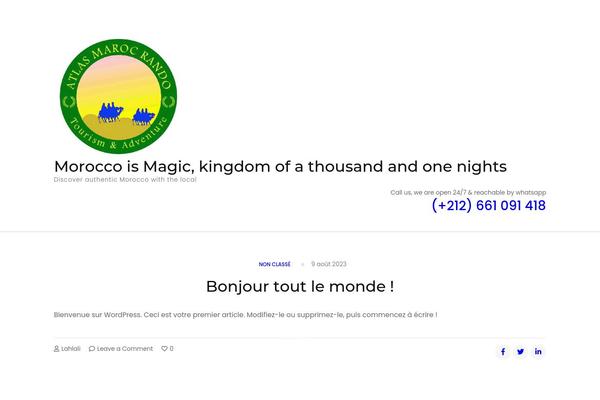 Site using Travel-agency-companion plugin