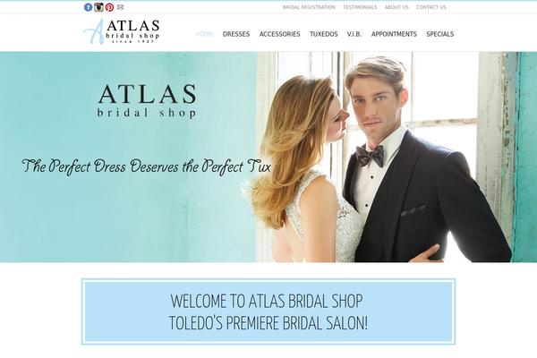atlasbridalshop.com site used Atlas