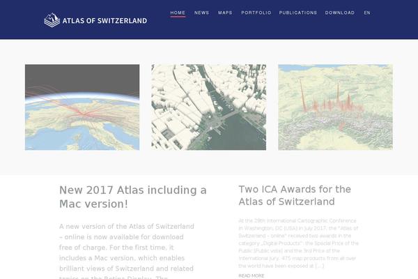 Ampersand theme site design template sample