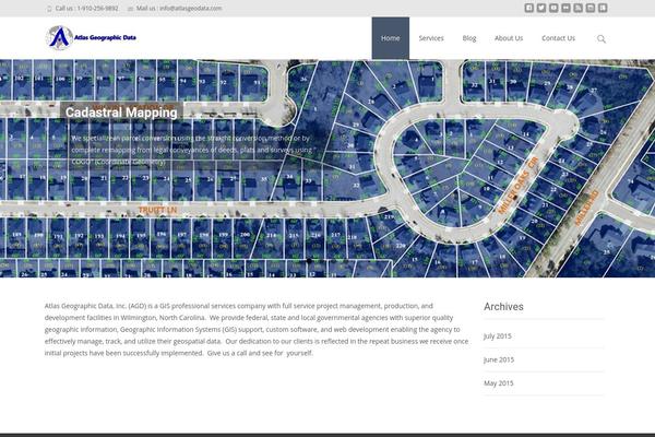 i-max theme site design template sample
