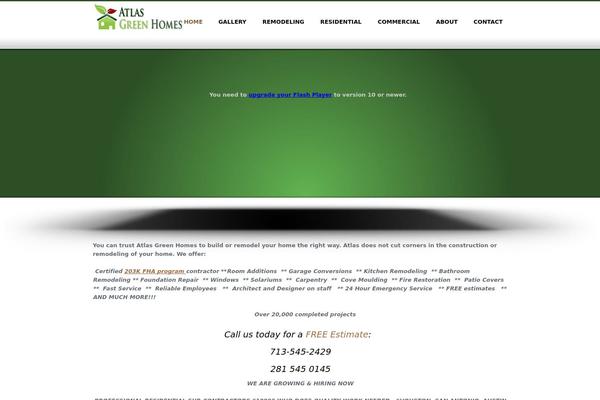 Sansation theme site design template sample