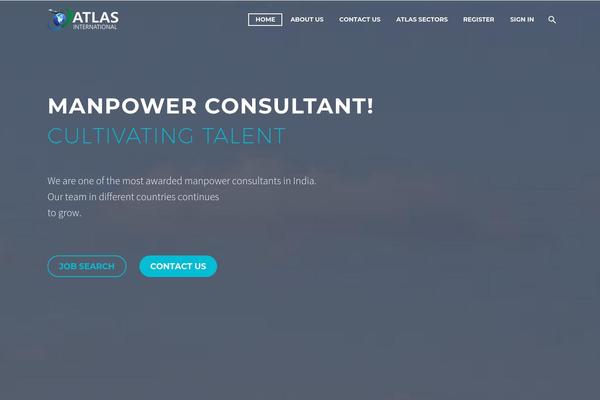 Site using Wp-jobsearch plugin